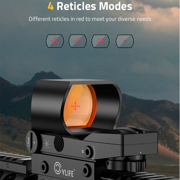 MIRA HOLOGRAFICA ROJO P/ FUSIL B-RS7